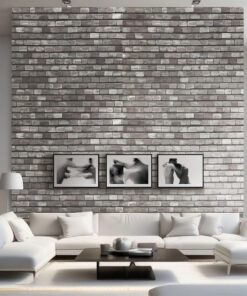 Giấy Dán Tường 3D Giả Đá Phòng Khách HX-1110