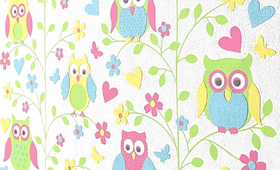 Giấy Dán Tường Trẻ Em - Phòng Cho Bé Gái BG-2068