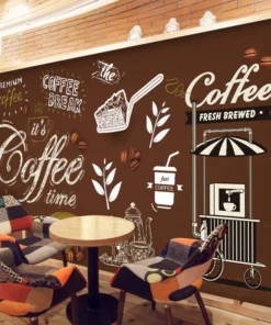 Tranh Dán Tường coffee